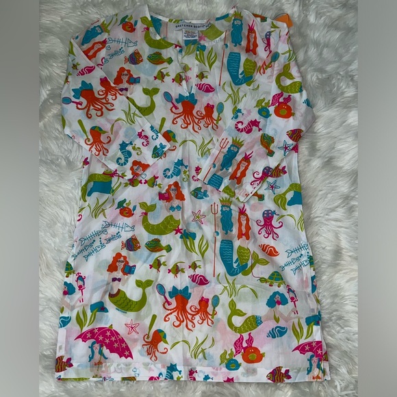 Gretchen Scott Mermaid Swim Coverup - Picture 7 of 12